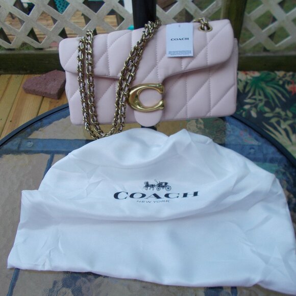 Coach Light pink  Quilted Handbag - Picture 2 of 10